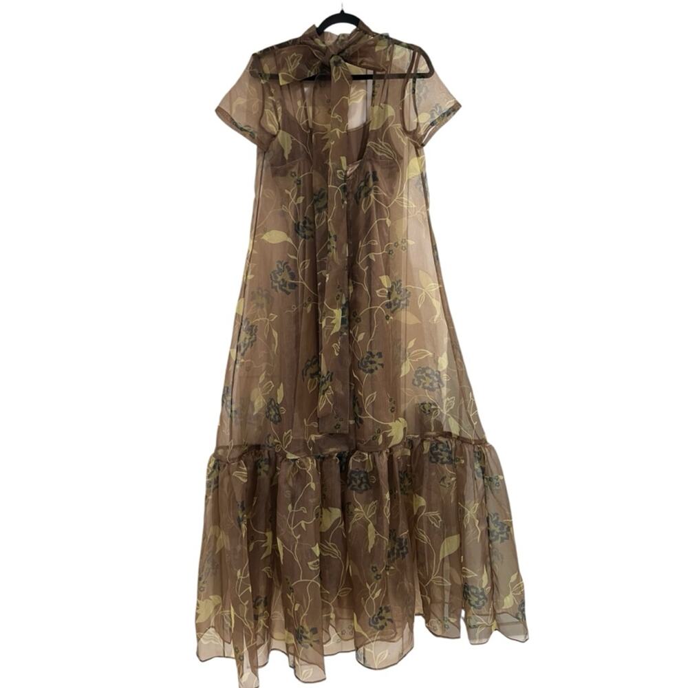 STAUD Calluna Vintage Floral Maxi Dress - Picture 3 of 9